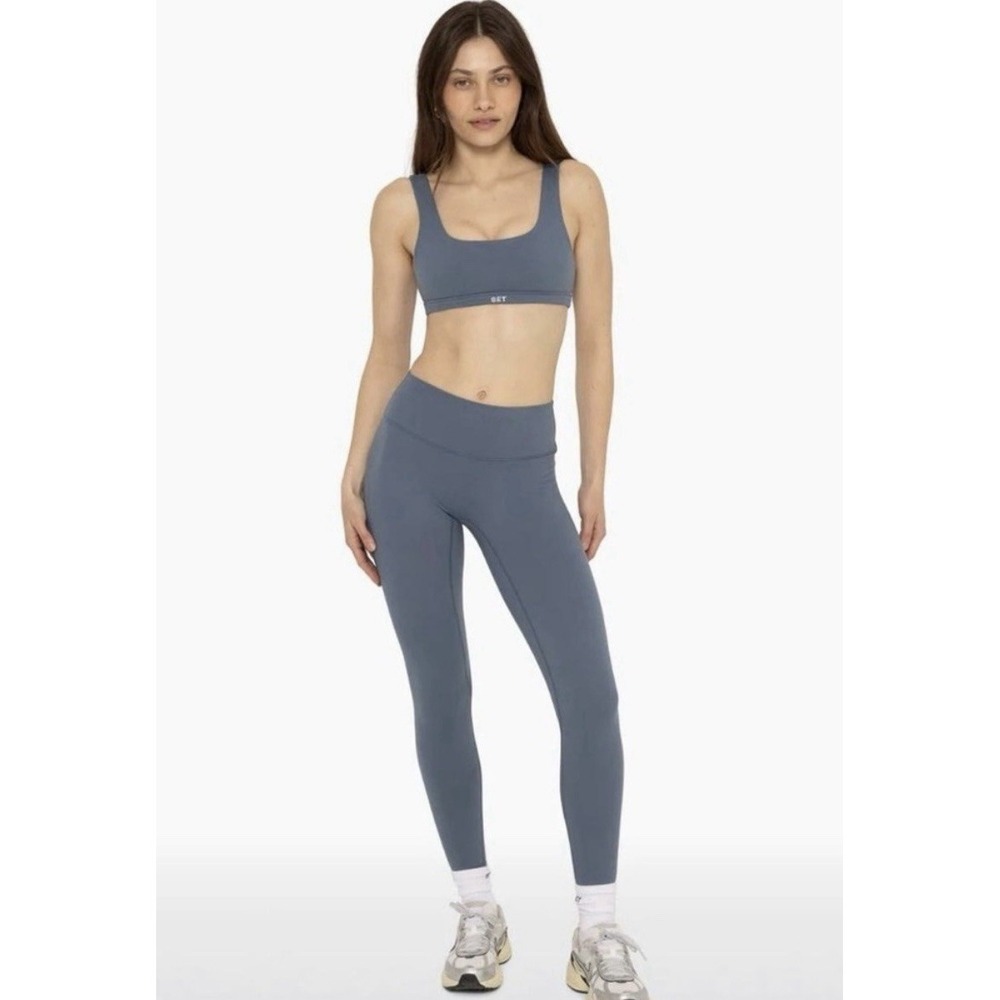Set Active Leggings Womens Size Small Madelyn Cline Ankle Seamless Athletic Yoga